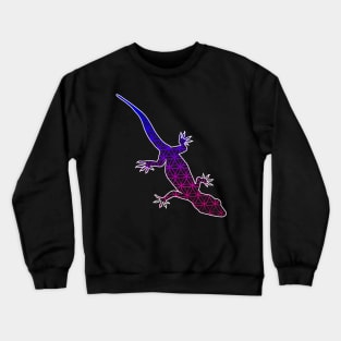 Geometric Gecko Crewneck Sweatshirt